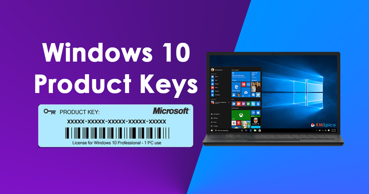 Windows 10 Product Keys For All Versions 32bit+64bit (2021)